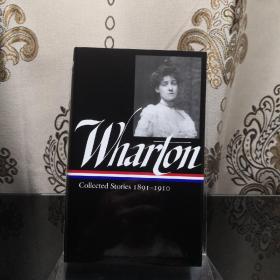 【现货 一般48小时内发货】Edith Wharton 伊迪丝·华顿: Collected Stories 1891–1910 短篇小说集 Library of America 美国文库 英文原版 美国作家最权威版本 当今装帧典范 布面封皮琐线装订 丝带标记 圣经无酸纸薄而不透保存几个世纪不泛黄