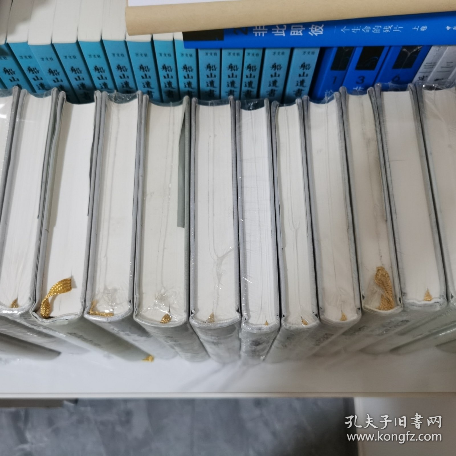 鲁迅编年著译全集全20卷2009年1版1印布面精装，品相好大部分带塑封