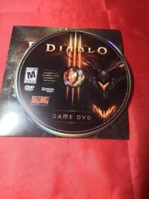 DIABLO(游戏说明书+1张GAME  DVD+4张卡片)