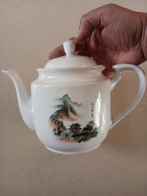 天下第一关 茶壶 图八盖子、图九底小磕