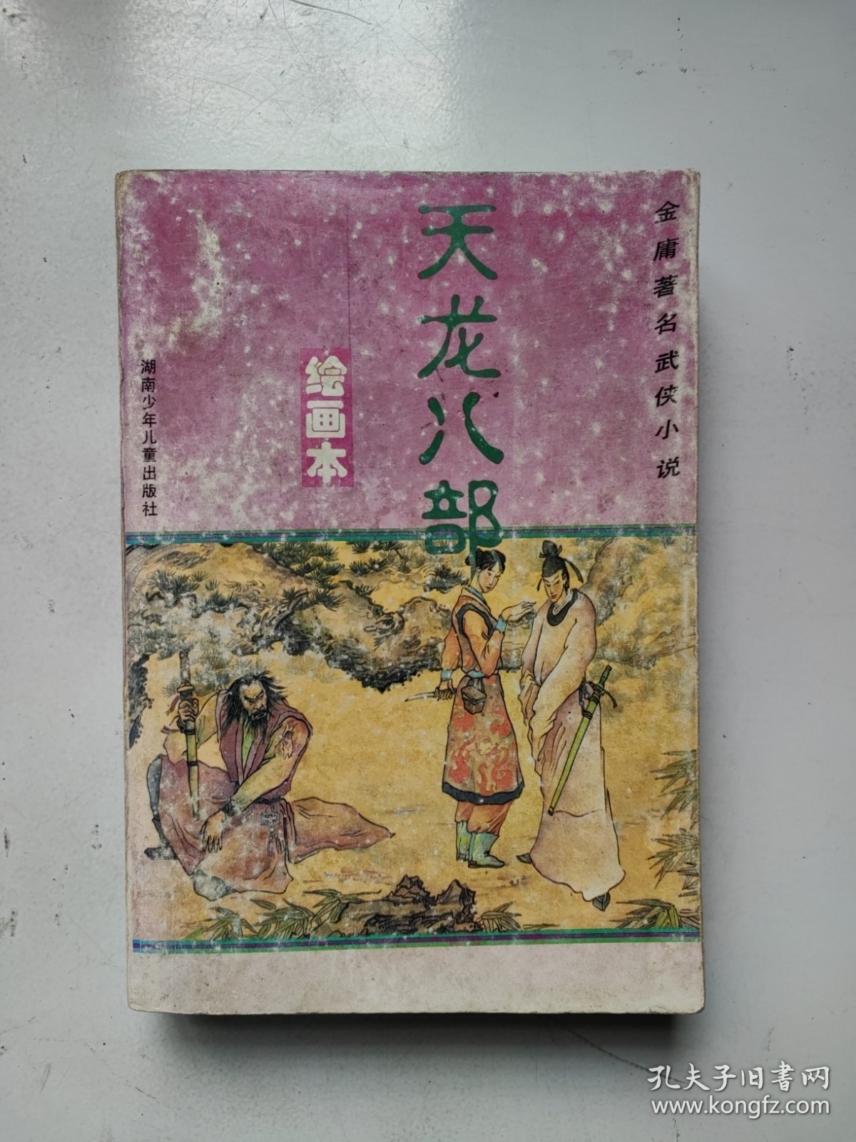 金庸著名武侠小说绘画本第一辑：天龙八部 湖南版1995年8月一版一印 第1辑