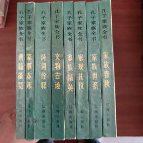 孔子家族全书全8卷
家族春秋
家族世系
家规礼仪
家族精英
文物古迹
诗词诠释
家事本末
典籍备览