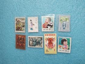 八十年代中国邮票（8杖合售）