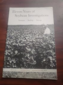 Eleven Years of Soybean Investigations：Varieties · Seeding · Storage十一年大豆调查：品种·播种·存储（科多拉多学院图书馆英文钢印）