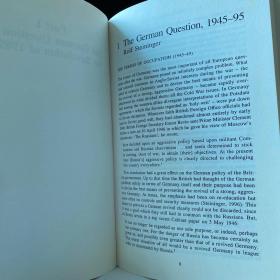 Germany since unification the domestic and external consequence History of modern German Germany英文原版精装