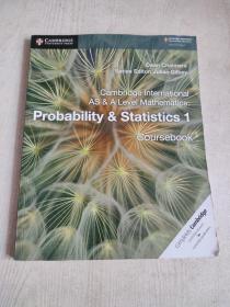 Probability & Statistics 1（Cambridge International as & a Level Mathematics）