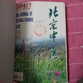 北京中医杂志 2004年 精装合订本1—6期