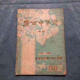 广西中医药1970-1980