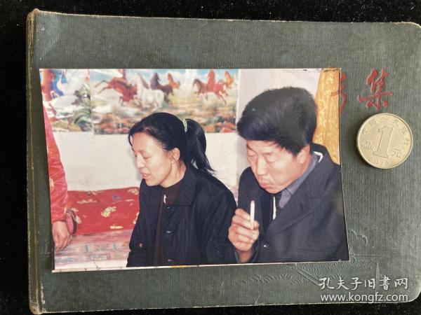 家庭留影 八九十年怀旧老照片 彩色老照片 非黑白照片 老照片满百包邮