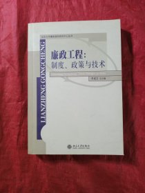 廉政工程：制度政策与技术