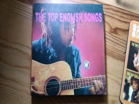 the top english songs 世界名曲 CD版  英文金曲4  (1张光碟，1本书)