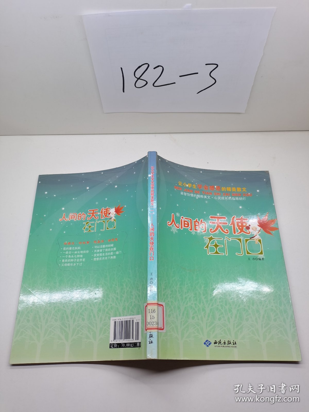 让小学生学会感恩的精美散文：人间的天使在门口（上）