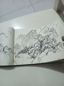 宿州画家白莲玉速写簿