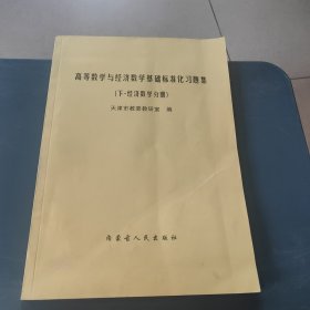 高等数学与经济数学基础标准化习题集（下.经济数学分册）