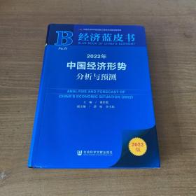 经济蓝皮书：2022年中国经济形势分析与预测【实物拍照现货正版】