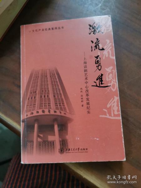 文化产业经典案例丛书 激流勇进：上海话剧艺术中心改革发展纪实