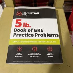 5 lb. Book of GRE Practice Problems