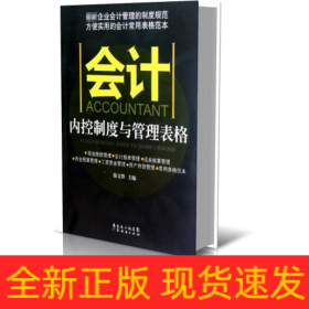 会计内控制度与管理表格