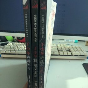 新版于小冬讲速写、于小冬再讲速写、于小冬讲触觉素描（3册合售）