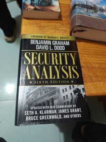 Security Analysis：Sixth Edition, Foreword by Warren Buffett