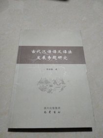 古代汉语语义语法发展专题研究