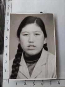 60-70年代粗辫子美女照片1300-10