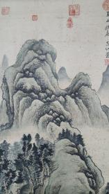 回流老画《夏山幽居图》