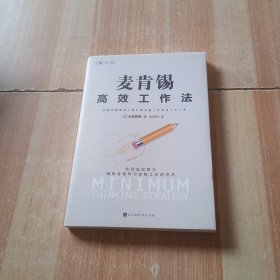 麦肯锡高效工作法（《麦肯锡工作法》《麦肯锡问题分析与解决技巧》经典管理畅销书之后又一力作）