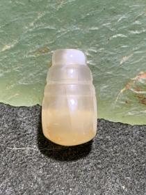 川料南红玛瑙荔枝冻通货一体佛头三通一个