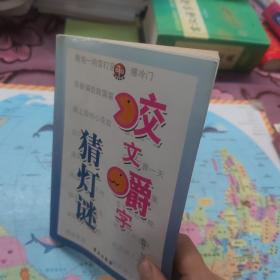 咬文嚼字猜灯谜