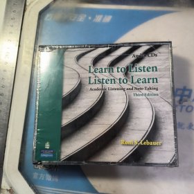 Learn to Listen, Listen to Learn cd光盘