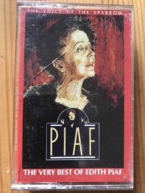 法国歌手Edith Piaf的原版精选磁带，非打口，音质完好