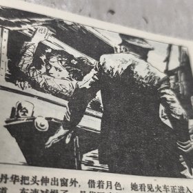 连环画 白牡丹行动 上册 1983年一印85品GK区