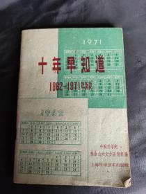 10年早知道袖珍月历