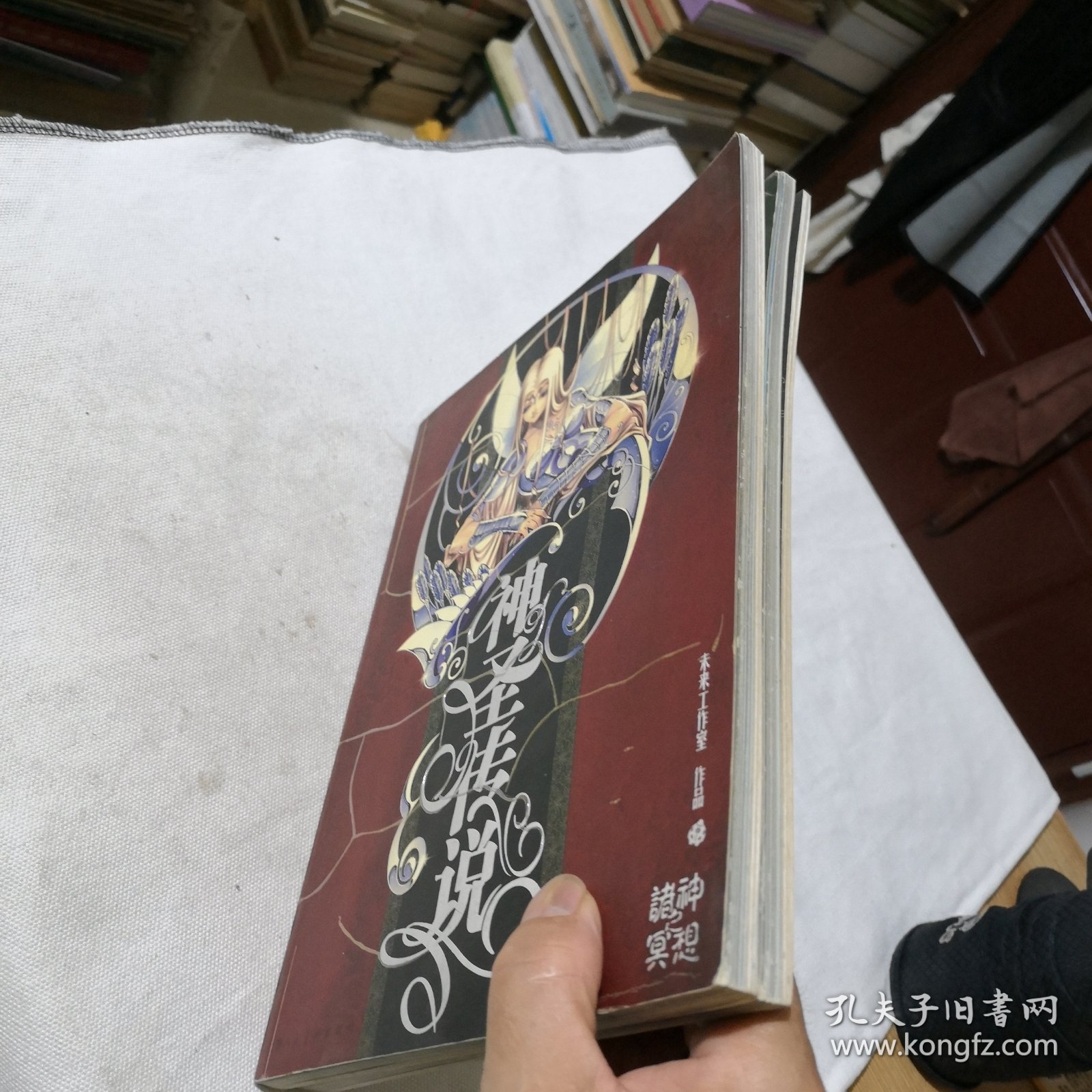 神圣传说（黄金之光辉、诸神之冥想）上下册合售 2004年一版一印 漫画卡通