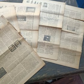 北京音乐报1981年第10-17期共8份