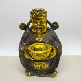铜元宝财神一个
