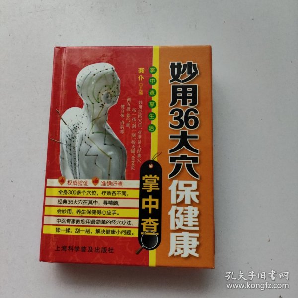 掌中查4：妙用36大穴保健康掌中查