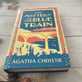 英文原版 Poirot — The Mystery of the Blue Train 大侦探波洛系列：蓝色列车之谜 精装特别版 阿加莎侦探推理小说 英文版 进口英语原版书籍