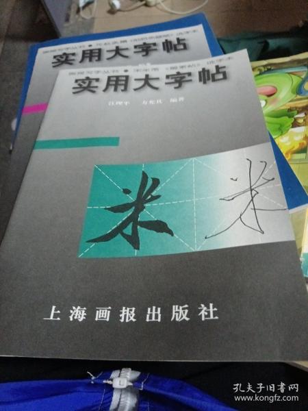 实用大字帖：宋米芾《蜀素帖》选字本——画报写字丛书