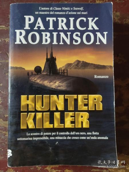 Hunter Killer 意大利语原版大32开