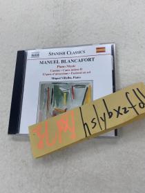 MANUEL BLANCAFORT 钢琴曲 CD