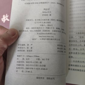 大自然原创儿童文学获奖书系 风之子