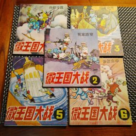 微王国大战（2，3，4，5，6册）5本