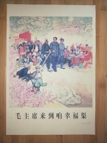 毛主席来到咱幸福渠
民俗博物馆民居农家乐宣传画