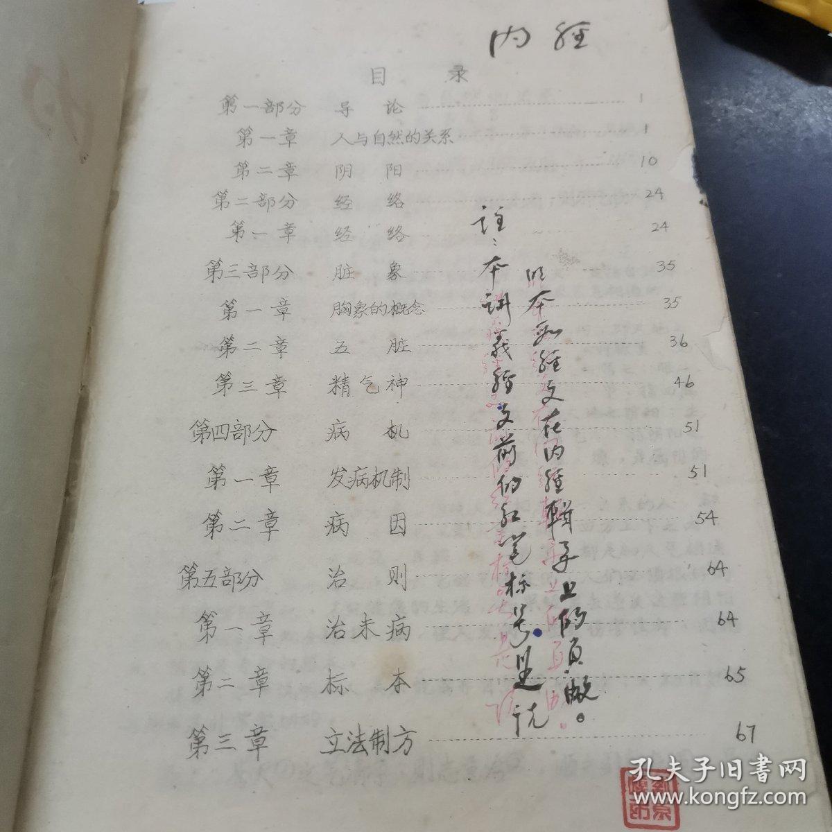 医学笔记(内经选读)1