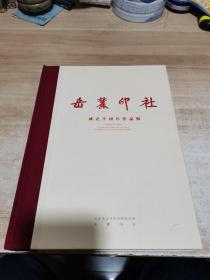 岳麓印社成立十周年作品集（内页如新  精装）