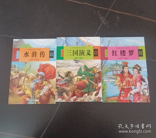 中国古典四大名著 三国演义 红楼梦 西游记 水浒传（全4册）