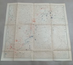 老地图：《奉天会战鸭绿江军之战》日俄战争（1904-1905）军用地图