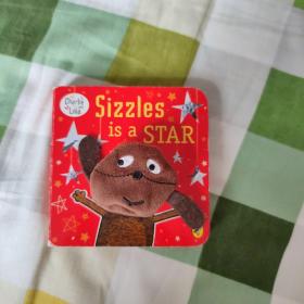 Sizzles is a Star西泽是星星，纸板书，手偶书